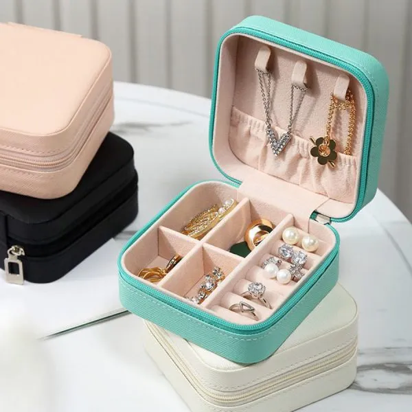 Portable Jewelry & Cosmetic Storage Box