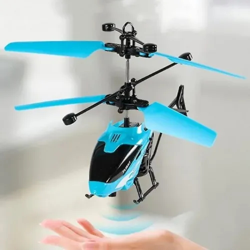 Hand-Sensor Flying Helicopter